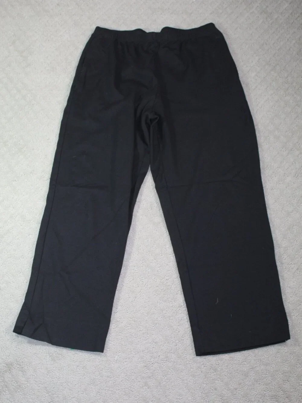 Bryn Walker Size S Black Stretch High Rise Cropped Comfort Pants w/ Pockets
